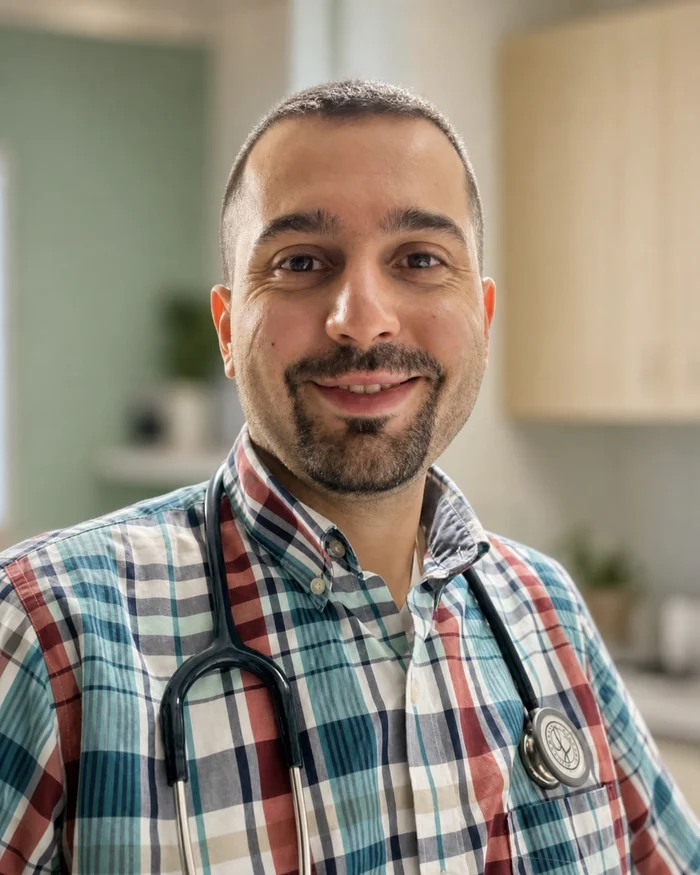 Dr. Kinan Qasha, family physician at Riverwood Family Practice